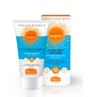 4R bio ránctalanító naptej arcra és nyakra SPF50+ 50 ml - Helan - Vogliadisole - FOUR respect