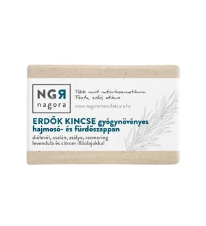 Erdők kincse gyógynövényes hajmosó- és fürdőszappan 90 g - Nagora Erdők kincse gyógynövényes hajmosó- és fürdőszappan 90 g - Nagora