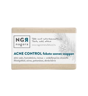 Acne control fekete szenes szappan 90 g - Nagora Acne control fekete szenes szappan 90 g - Nagora