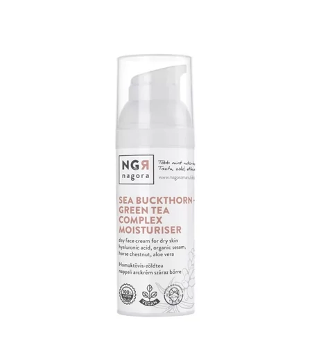 Homoktövis-zöldtea arckrém száraz bőrre 50 ml - Nagora