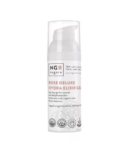 Rose deluxe hydra elixír arcgél normál, vízhiányos bőrre 50 ml - Nagora