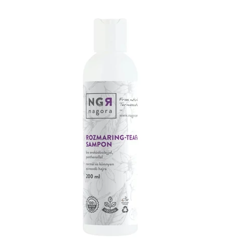 Rozmaring-teafa sampon normál/zsíros hajra 200 ml - Nagora
