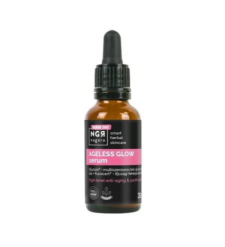 Ageless Glow Anti-aging szérum, Glycoin + Fucocert 30 ml Nagora Manufaktúra